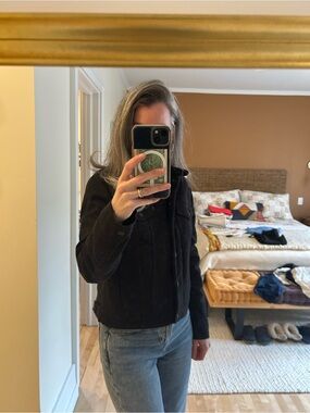 Levi's Black Sherpa Jacket